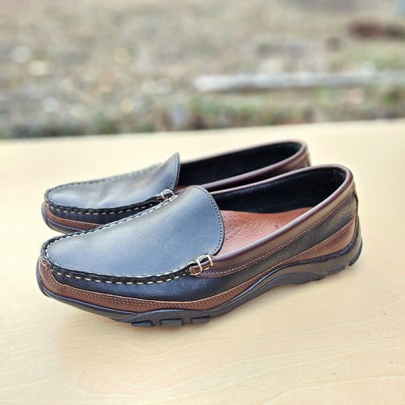 Allen Edmonds Other - Allen Edmonds Boulder Mens Shoes Slip Ons Loafers Size 8.5 D, Pre-owned